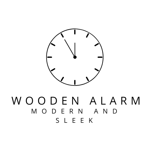 Wooden Alarm Modern and Sleek